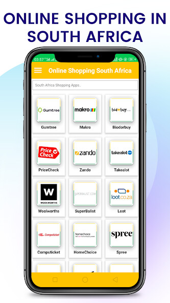 Run android online APK Online Shopping South Africa from MyAndroid or emulate Online Shopping South Africa using MyAndroid