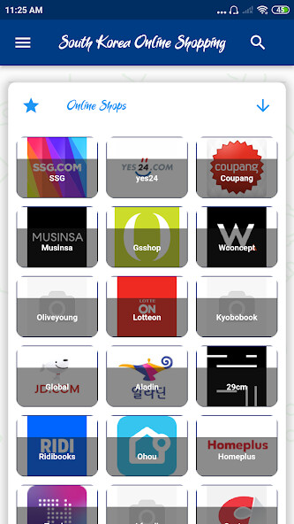 Run android online APK Online Shopping South Korea from MyAndroid or emulate Online Shopping South Korea using MyAndroid