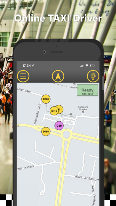 Emulate iPhone app Online TAXI Driver using MyAndroid Emulate iPhone app Online TAXI Driver using MyAndroid
