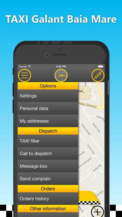 Emulate iPhone app Online TAXI Galant using MyAndroid Emulate iPhone app Online TAXI Galant using MyAndroid