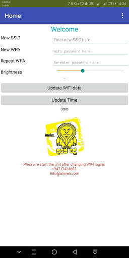 Run android online APK Online WIFI base clock from MyAndroid or emulate Online WIFI base clock using MyAndroid