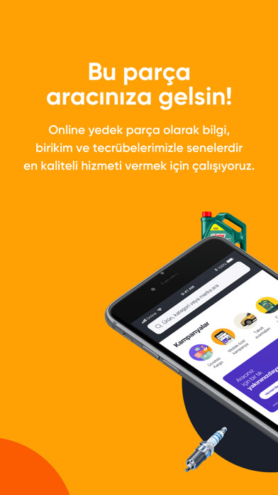 Emulate iPhone app Online Yedek Parca using MyAndroid