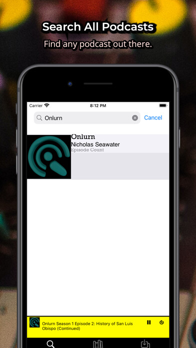 Emulate iPhone app Onlurn - Podcast Discovery using MyAndroid Emulate iPhone app Onlurn - Podcast Discovery using MyAndroid