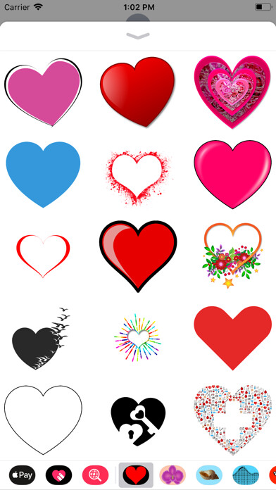 Emulate iPhone app Only Heart Stickers using MyAndroid Emulate iPhone app Only Heart Stickers using MyAndroid