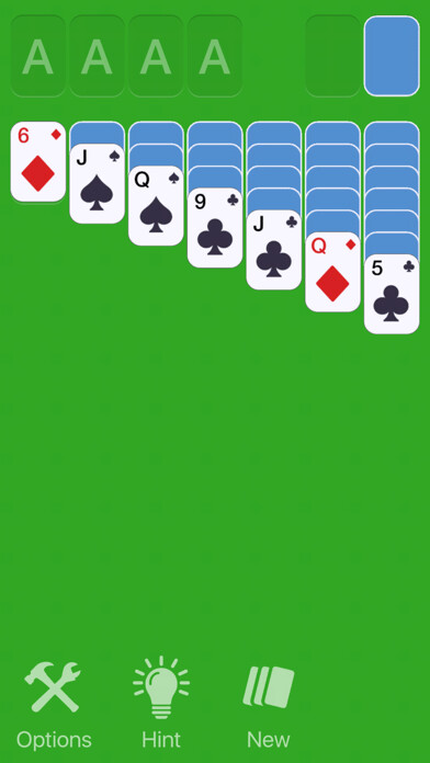 Emulate iPhone app Only Solitaire - The Card Game using MyAndroid