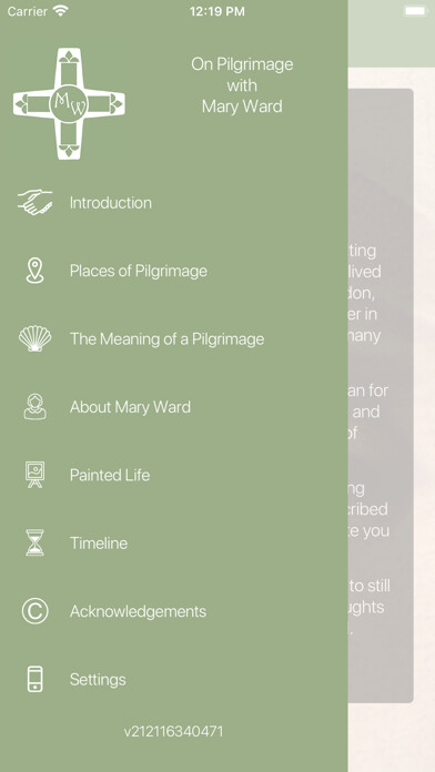 Emulate iPhone app On Pilgrimage With Mary Ward using MyAndroid Emulate iPhone app On Pilgrimage With Mary Ward using MyAndroid