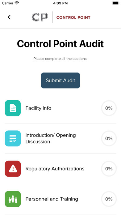 Emulate iPhone app OnPoint GMP self-assessment using MyAndroid