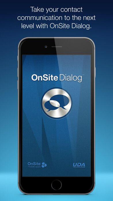 Emulate iPhone app OnSite Dialog using MyAndroid