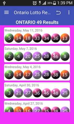 Emulate Android APK Ontario Lotto Results Emulate Android APK Ontario Lotto Results