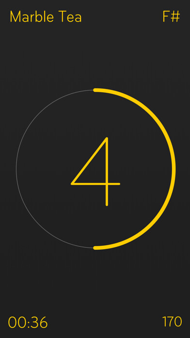 Emulate iPhone app On the 8 - MIDI Clock Display using MyAndroid