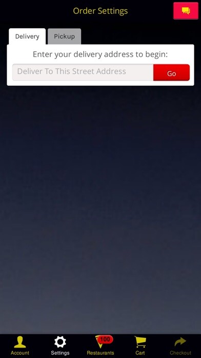 Emulate iPhone app OnTheGoDelivery using MyAndroid