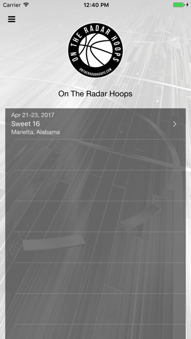 Emulate iPhone app On The Radar Hoops using MyAndroid Emulate iPhone app On The Radar Hoops using MyAndroid