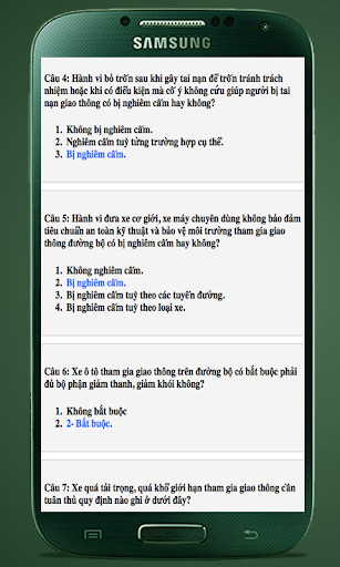Run android online APK On Thi Lai Xe from MyAndroid or emulate On Thi Lai Xe using MyAndroid