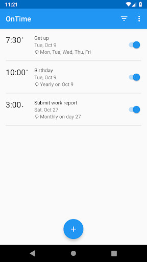 Run android online APK OnTime - Alarm & Reminder from MyAndroid or emulate OnTime - Alarm & Reminder using MyAndroid Run android online APK OnTime - Alarm & Reminder from MyAndroid or emulate OnTime - Alarm & Reminder using MyAndroid