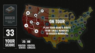 Emulate iPhone app On Tour Board Game using MyAndroid