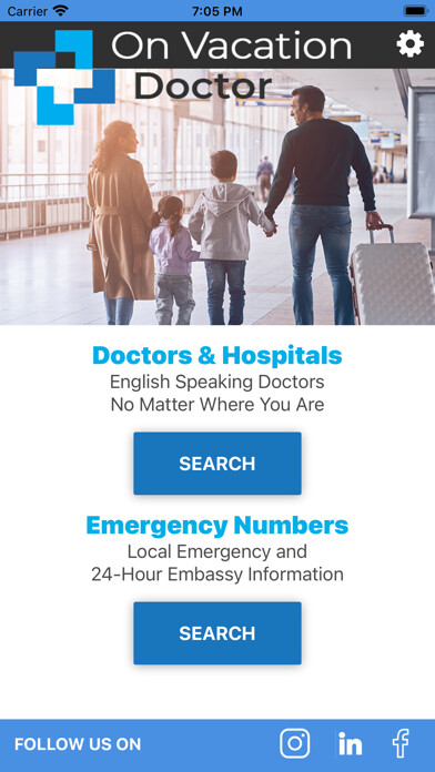 Emulate iPhone app On Vacation Doctors using MyAndroid