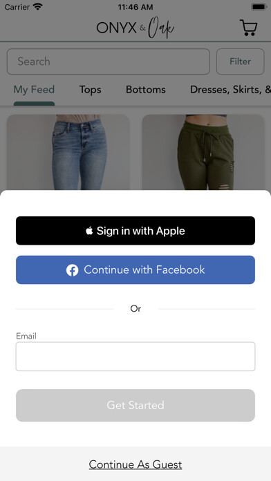 Emulate iPhone app Onyx & Oak using MyAndroid Emulate iPhone app Onyx & Oak using MyAndroid