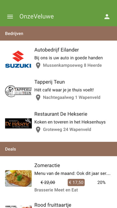 Emulate iPhone app OnzeVeluwe using MyAndroid