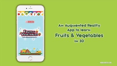 Emulate iPhone app OOBEDU Fruits and Vegetables using MyAndroid