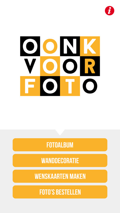 Emulate iPhone app Oonk voor Foto using MyAndroid