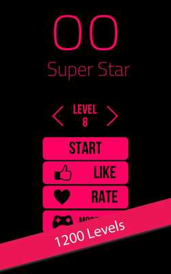 Emulate Android APK oo Super Star : 1200 Levels