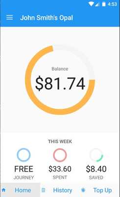 Emulate Android APK Opal View Lite - Opal Card App