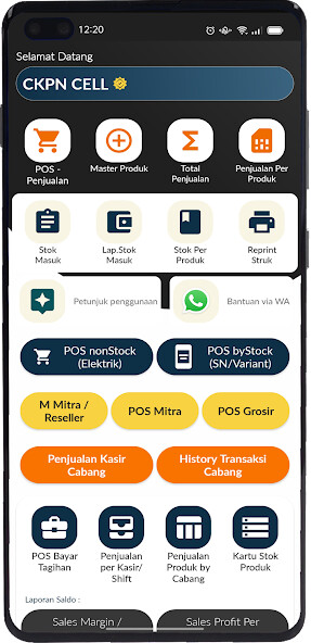 Run android online APK Opax -Aplikasi Kasir Konter HP from MyAndroid or emulate Opax -Aplikasi Kasir Konter HP using MyAndroid
