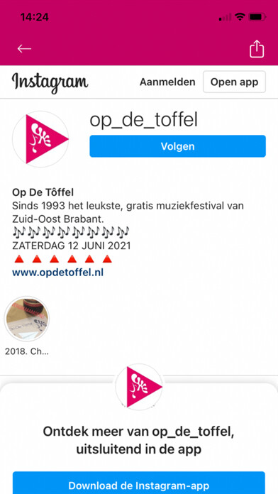 Emulate iPhone app Op De Tôffel using MyAndroid Emulate iPhone app Op De Tôffel using MyAndroid