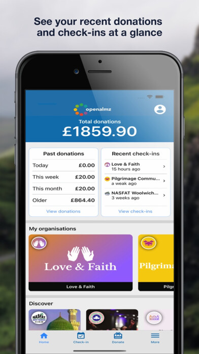 Emulate iPhone app Openalmz - Connect and donate using MyAndroid Emulate iPhone app Openalmz - Connect and donate using MyAndroid