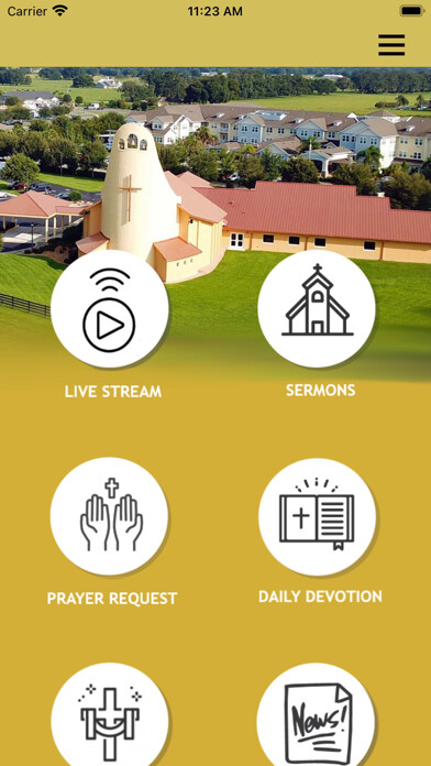 Emulate iPhone app Open Bible Lutheran Church using MyAndroid Emulate iPhone app Open Bible Lutheran Church using MyAndroid