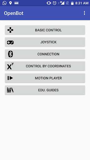 Run android online APK OpenBotV from MyAndroid or emulate OpenBotV using MyAndroid