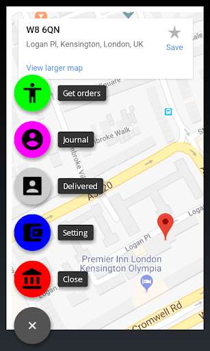 Run android online APK OpenCart delivery service from MyAndroid or emulate OpenCart delivery service using MyAndroid