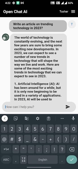 Run android online APK Open Chat AI- Business AI Tool from MyAndroid or emulate Open Chat AI- Business AI Tool using MyAndroid