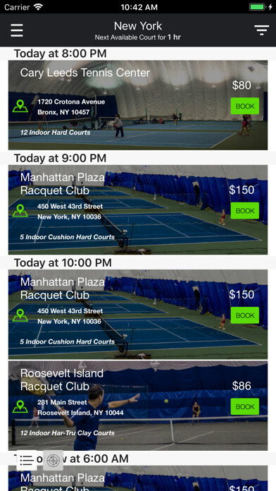 Emulate iPhone app OpenCourt Tennis Reservations using MyAndroid