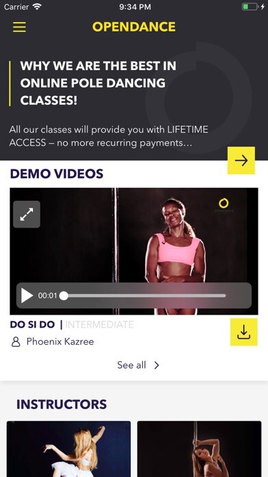Emulate iPhone app OpenDance Academy using MyAndroid Emulate iPhone app OpenDance Academy using MyAndroid