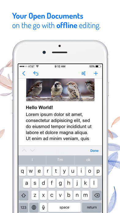 Emulate iPhone app openDocs - Offline OpenOffice using MyAndroid Emulate iPhone app openDocs - Offline OpenOffice using MyAndroid