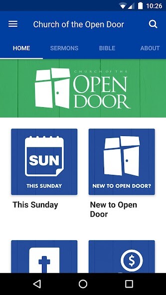 Run android online APK Open Door App from MyAndroid or emulate Open Door App using MyAndroid