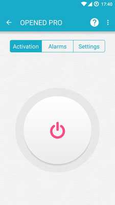 Emulate Android APK Opened- theft  intruder alarm