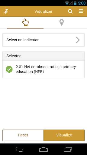Run android online APK OpenEMIS Visualizer from MyAndroid or emulate OpenEMIS Visualizer using MyAndroid