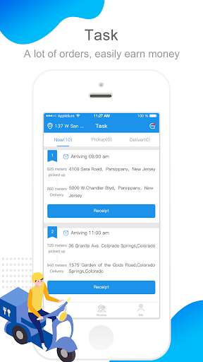 Run android online APK Openfood Rider from MyAndroid or emulate Openfood Rider using MyAndroid