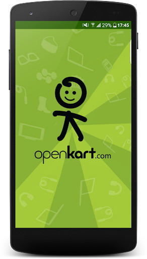 Run android online APK Openkart from MyAndroid or emulate Openkart using MyAndroid