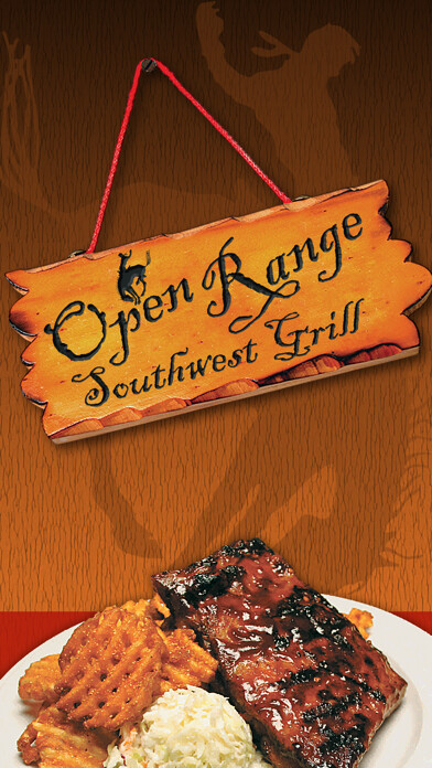 Emulate iPhone app Open Range Southwest Grill using MyAndroid