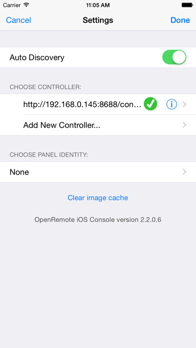 Emulate iPhone app OpenRemote using MyAndroid Emulate iPhone app OpenRemote using MyAndroid