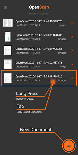 Run android online APK OpenScan - Free Document Scanner App from MyAndroid or emulate OpenScan - Free Document Scanner App using MyAndroid