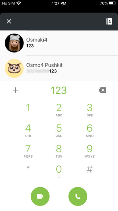 Emulate iPhone app OpenScape Mobile Pro using MyAndroid