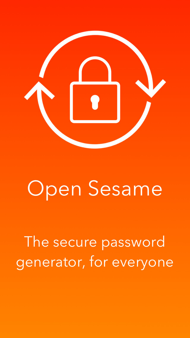 Emulate iPhone app OpenSesame : password generator using MyAndroid Emulate iPhone app OpenSesame : password generator using MyAndroid