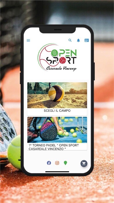Emulate iPhone app Open Sport Casareale Vincenzo using MyAndroid