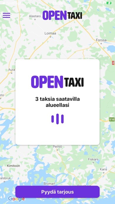 Emulate iPhone app OpenTaxi - Tilaa taksi using MyAndroid Emulate iPhone app OpenTaxi - Tilaa taksi using MyAndroid
