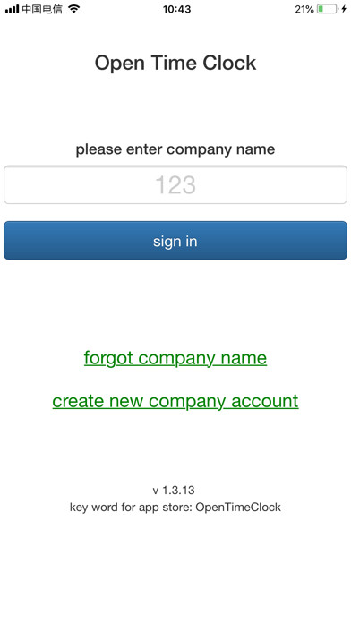 Run android online APK OpenTimeClock from MyAndroid or emulate OpenTimeClock using MyAndroid