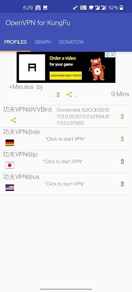 Run android online APK OpenVPN for KungFu@vvbird from MyAndroid or emulate OpenVPN for KungFu@vvbird using MyAndroid Run android online APK OpenVPN for KungFu@vvbird from MyAndroid or emulate OpenVPN for KungFu@vvbird using MyAndroid